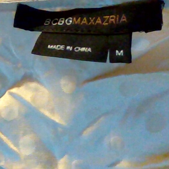 Beautiful BCBGMaxazria Parfait Sleeveless Silk Polka Dot Dress - Picture 15 of 15